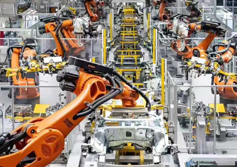 白車身智能連接生產線